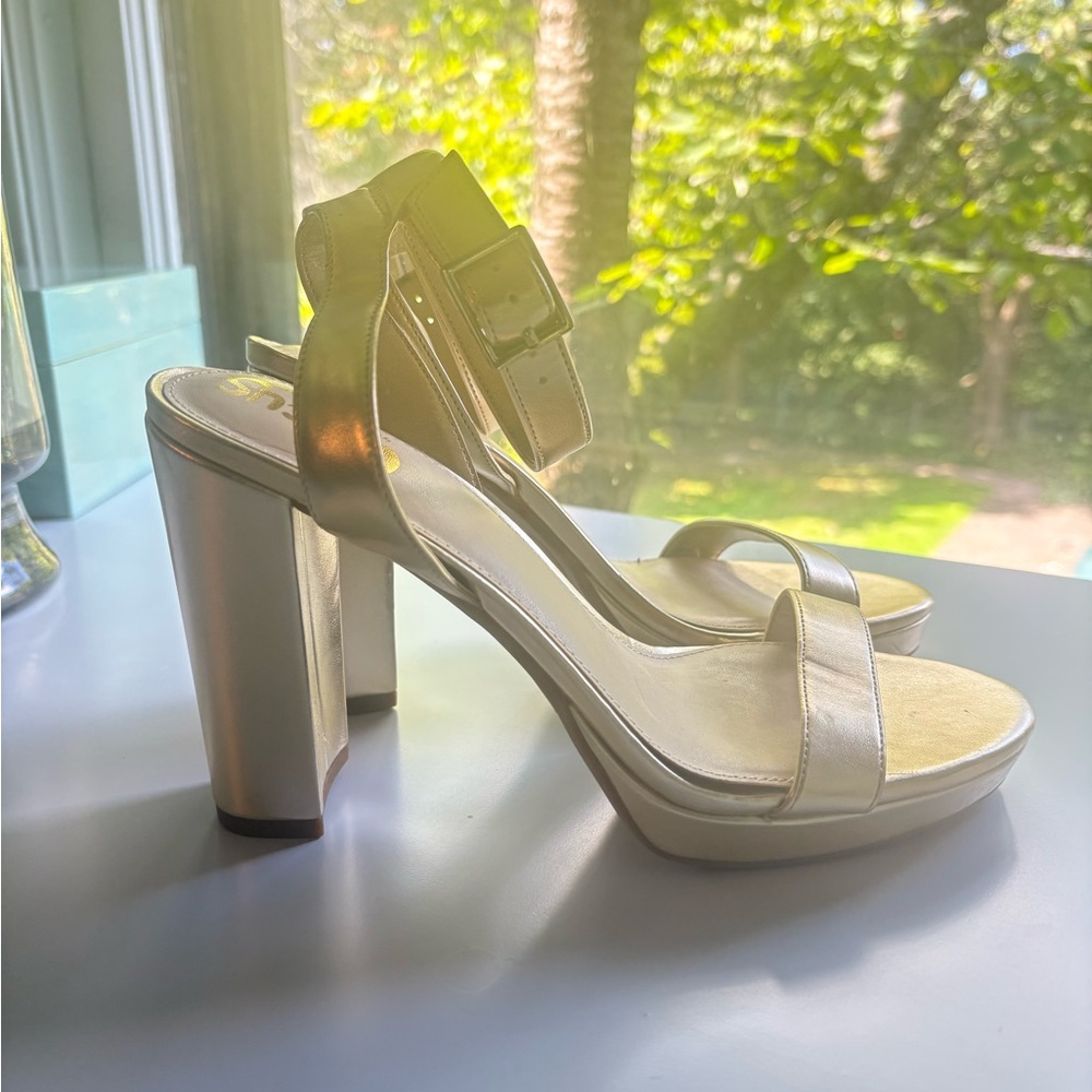 Circus by Sam Edelman Metallic Gold Heels